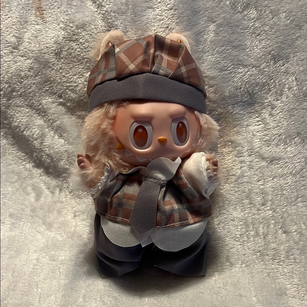 Plaid Outfit for Labubu